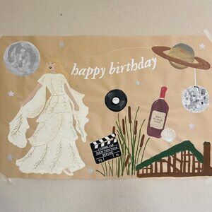 Taylor Swift- Folklore Birthday Banner